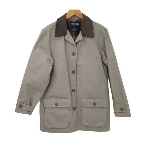 Lands' End Jackets & Coats Lands End Barn Jacket Coat Womens Small